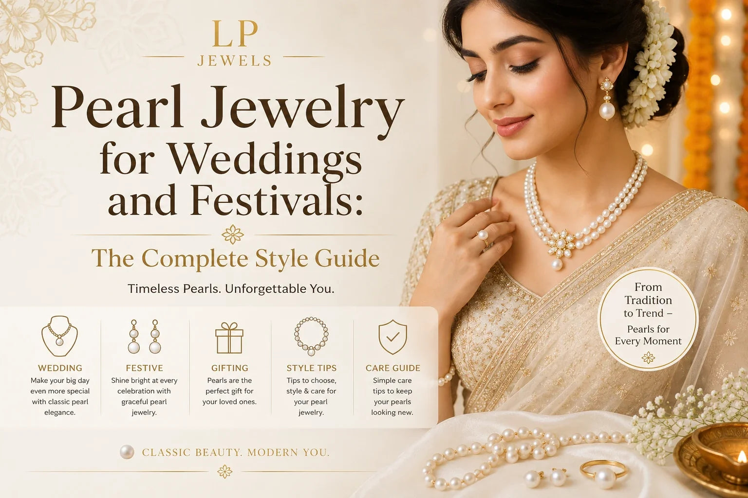 Pearl Jewelry for Weddings and Festivals: The Complete Style Guide