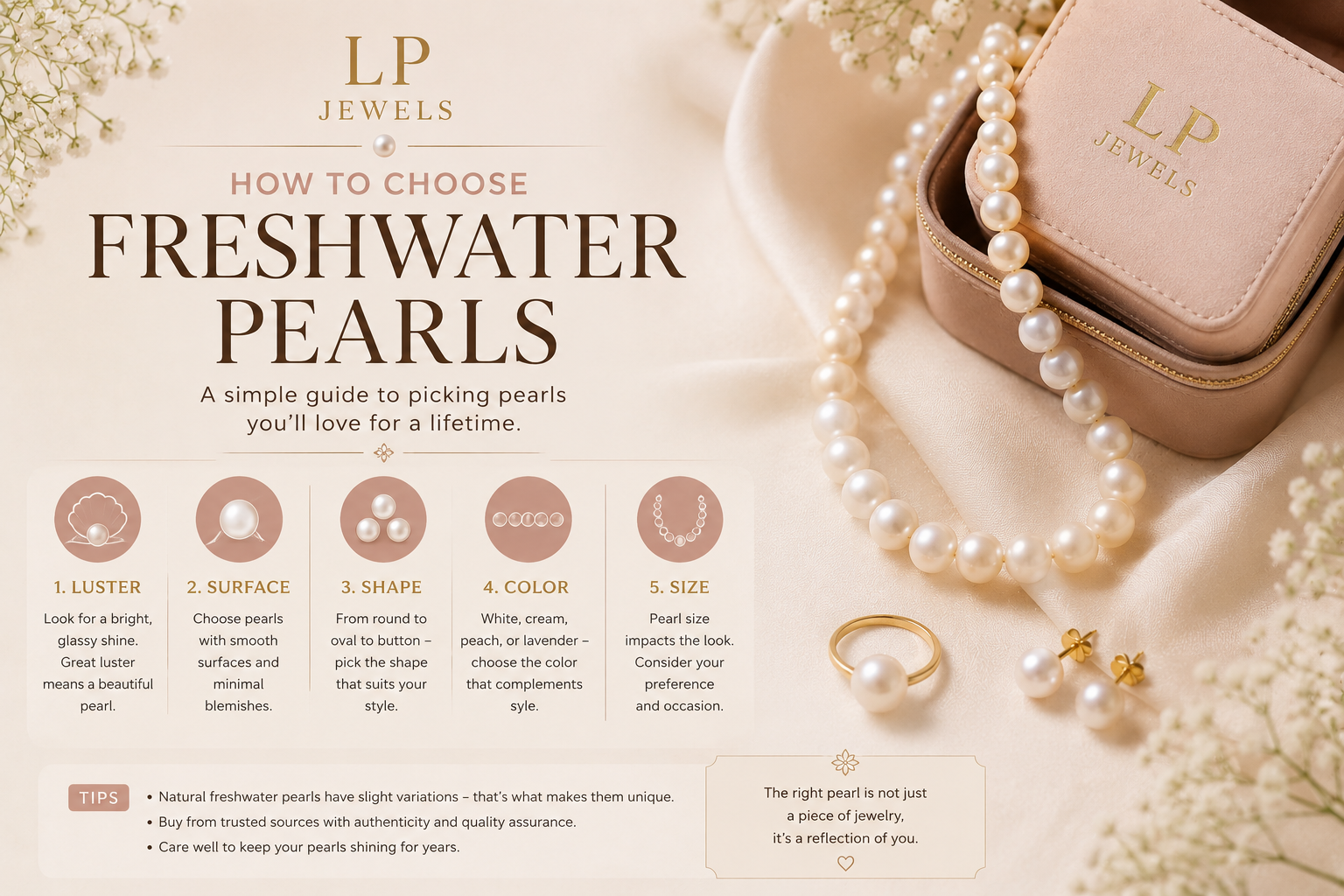 How to Choose Freshwater Pearls: A Complete Buying Guide
