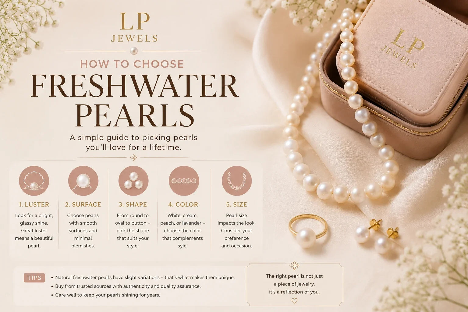 How to Choose Freshwater Pearls: A Complete Buying Guide