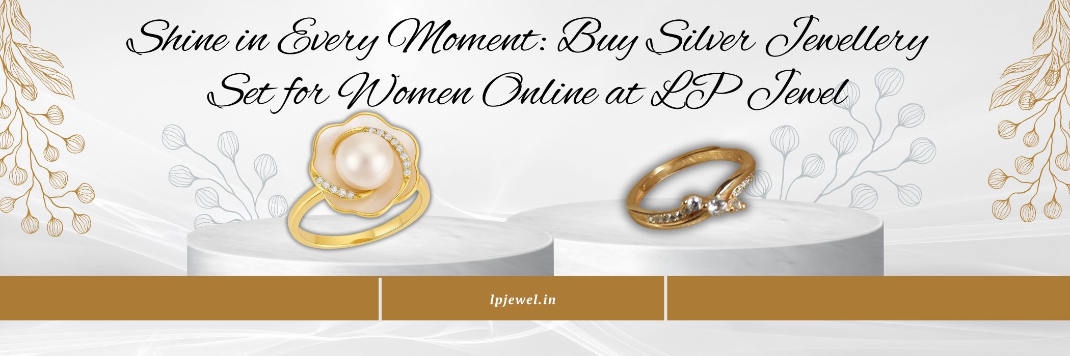Shine in Every Moment: Buy Silver Jewellery Set for Women Online at LP Jewel