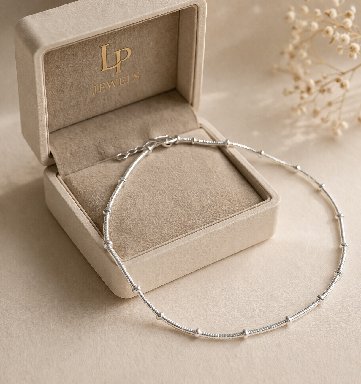 Silver Anklet