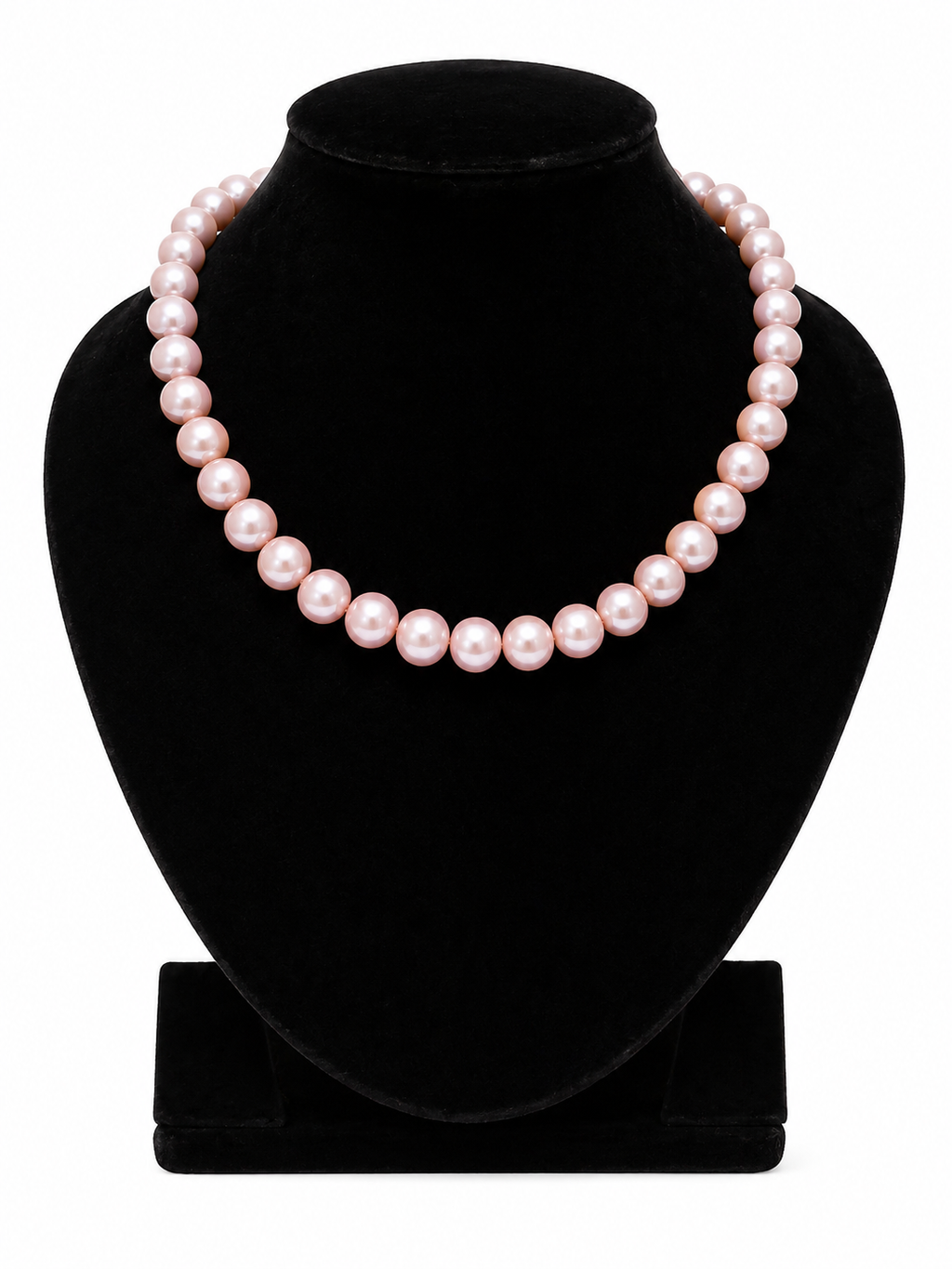 11-14mm Fancy Pink Pearl Mala Necklace | LP JEWELS