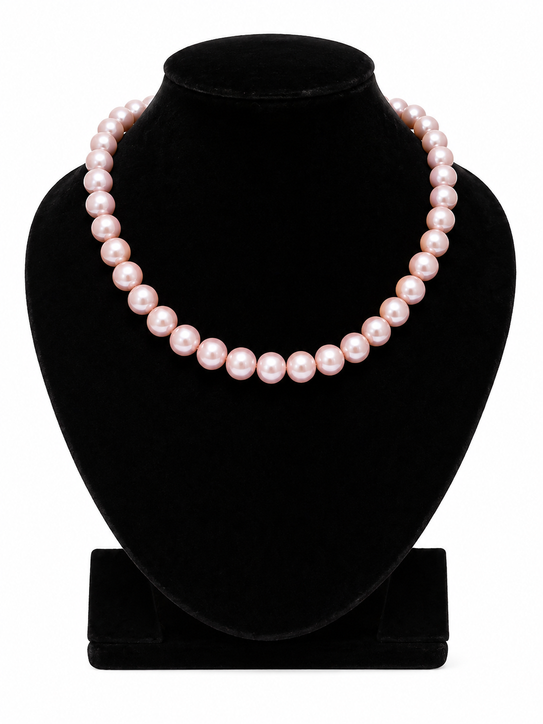 11-14mm Fancy Pink Pearl Mala Necklace | LP JEWELS
