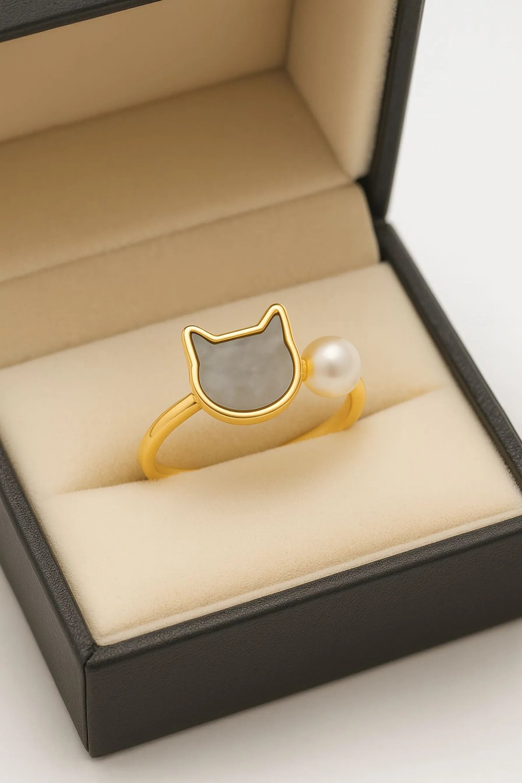 LP Jewels Unique Cat Design Ring