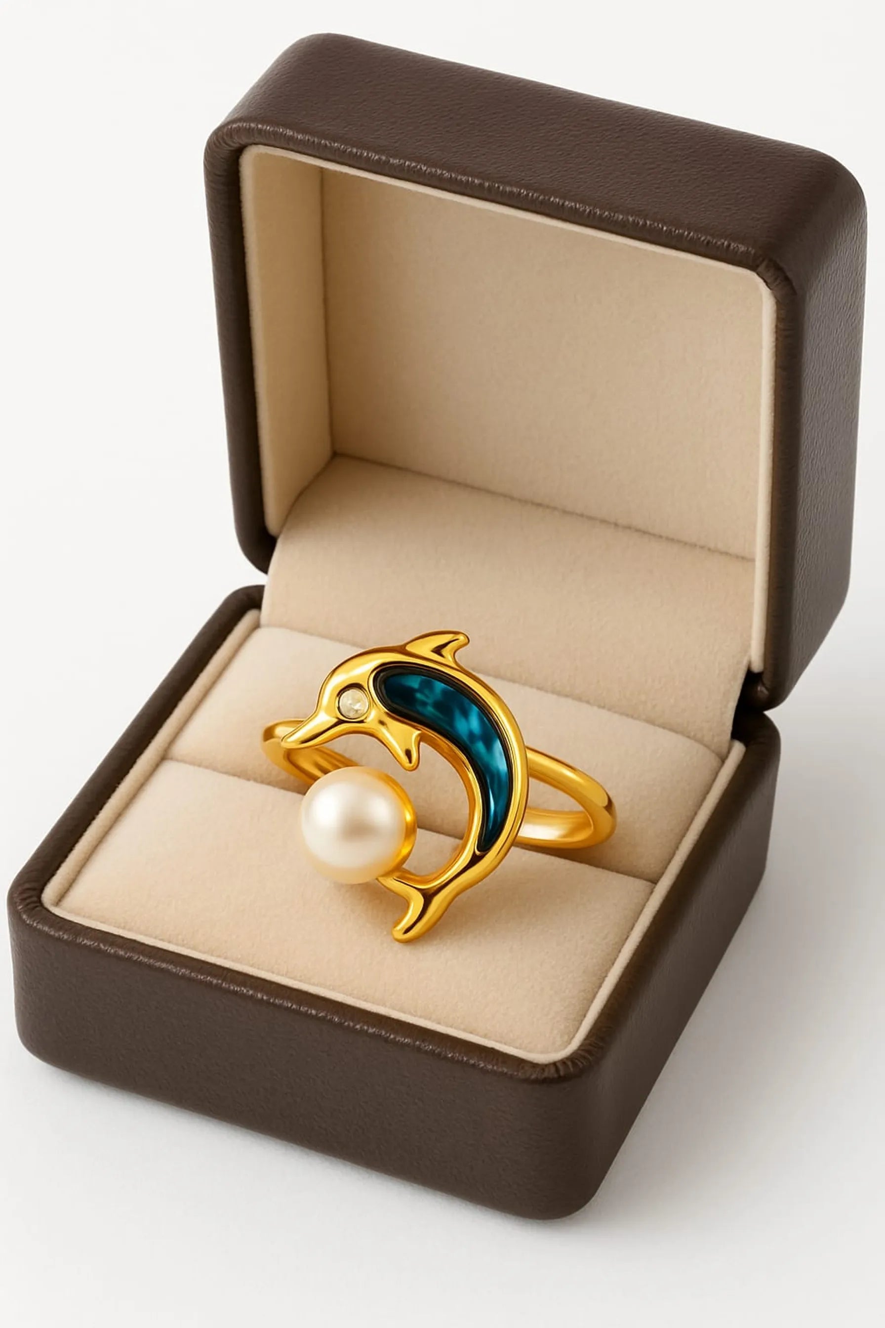 LP JEWELS Dolphin Adjustable Ring