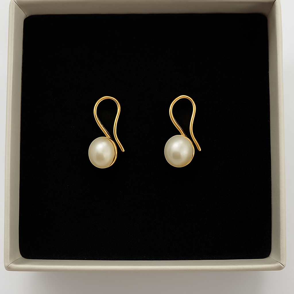 Elegant Freshwater Pearl Earring Combo Set – 3 Pairs for Every Occasion | LP Jewels