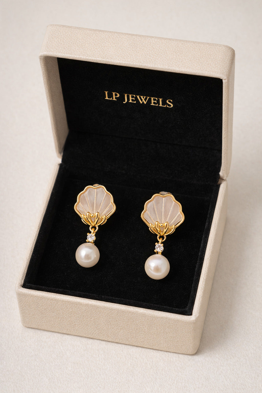 Premium Pearl Drop Earrings Set for Women | Freshwater pearl & Butterfly Design Gold Plated Earrings – LP Jewels