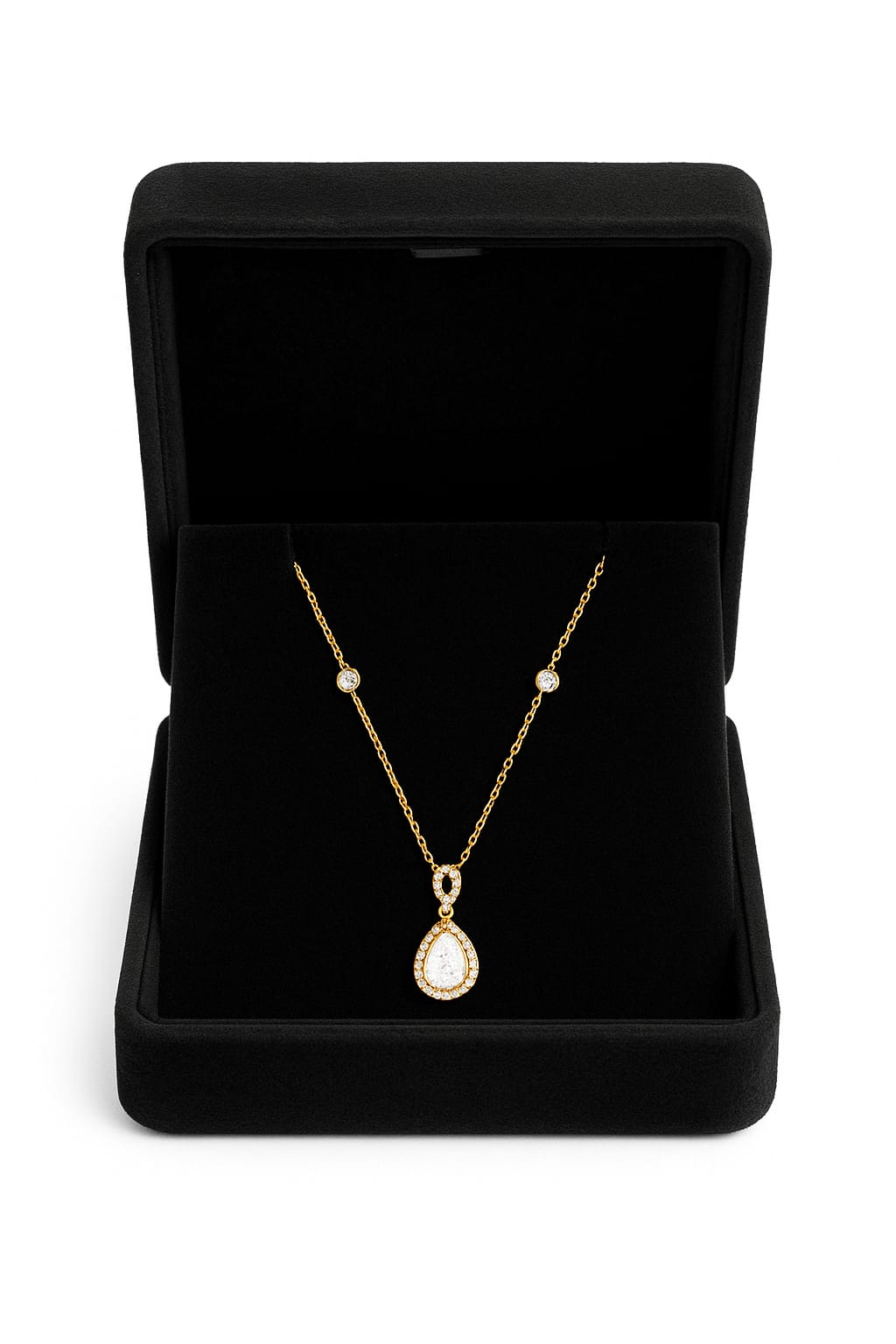 LP Jewels Designer Tear Drop Necklace for Women & Girls