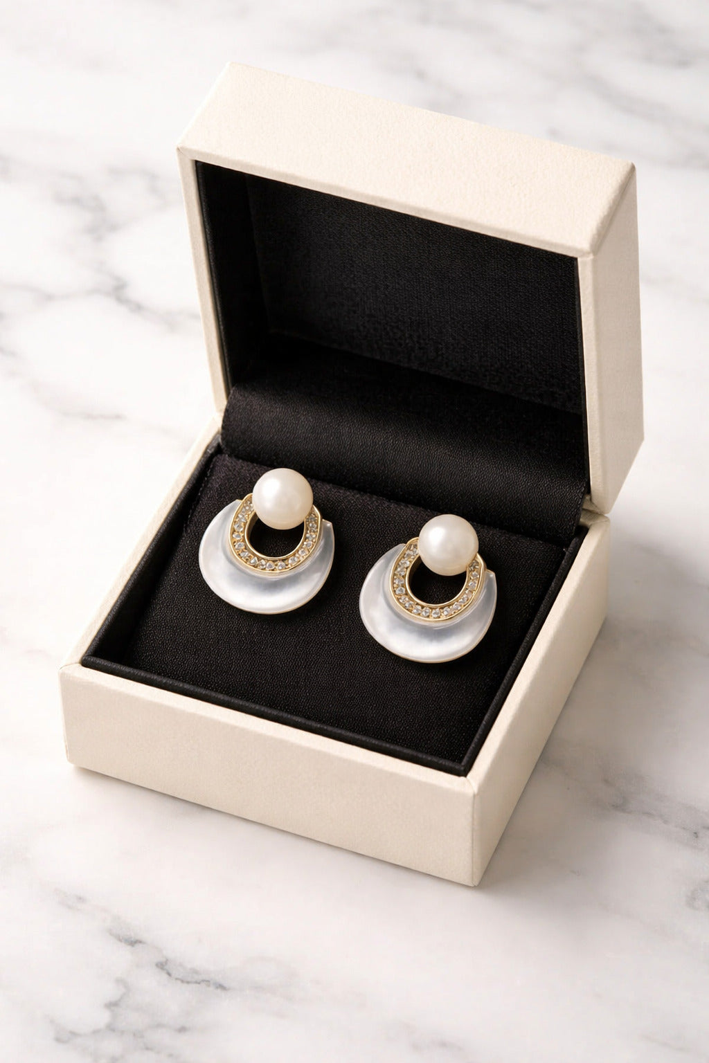 Luxury Pearl Duo Earring Set | LP Jewels Signature Collection